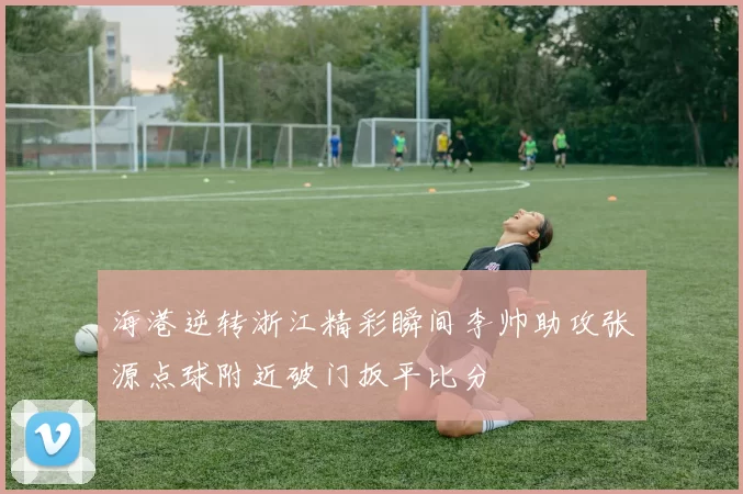 海港逆转浙江精彩瞬间李帅助攻张源点球附近破门扳平比分